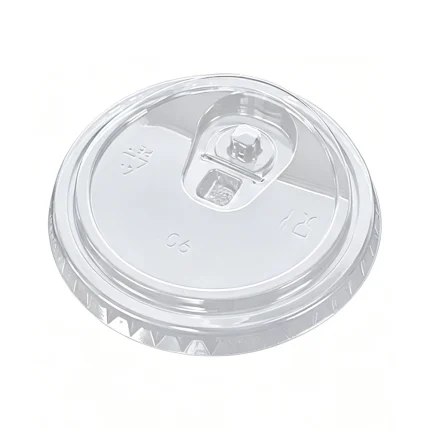 PET Direct-Drink Lid (Flip Tab)