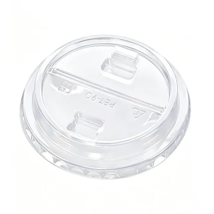PET Milk Foam Lid (Dual Slot)