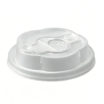 90mm PP Flower Shaped Multifunctional Integrated Cover (Transparent)