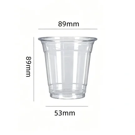 89-300 PET Cold Drink Clear Cup