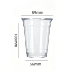 89-360 PET Cold Drink Clear Cup