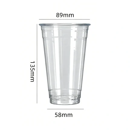 89-500 PET Cold Drink Clear Cup