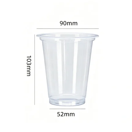 90-300 PP Vacuum Formed Clear Cup
