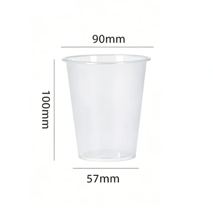 90-365 PP Injection Molded Matte Cup