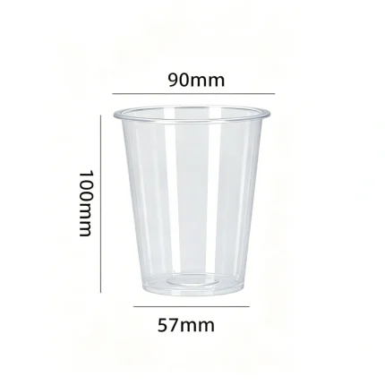 90-365 PP Injection Molded Clear Cup