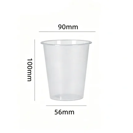 90-340 PP Injection Molded Light Matte Cup