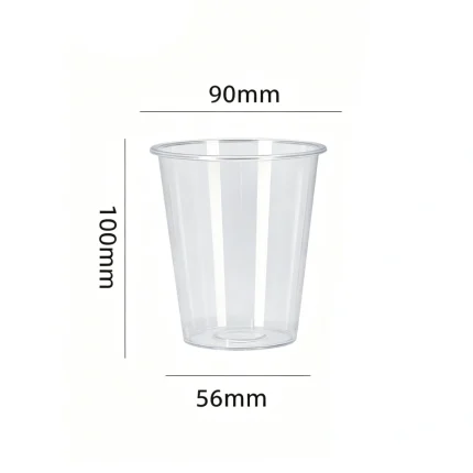 90-340 PP Injection Molded Light Clear Cup