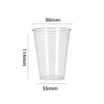 90-410 PP Injection Molded Clear Cup
