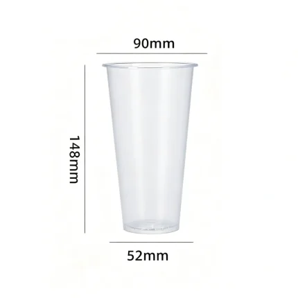 90-500 PP Injection Molded Matte Cup
