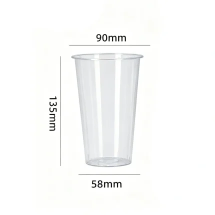 90-480 PP Injection Molded Light Clear Cup
