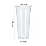 90-560 PP Vacuum Formed Clear Cup