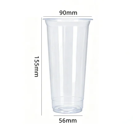 90-560 PP Vacuum Formed Clear Cup