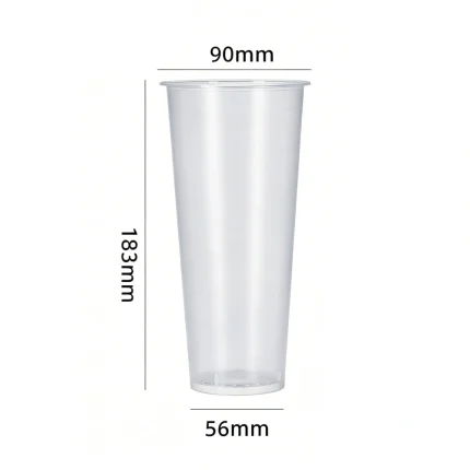 90-650 PP Injection Molded Matte Cup