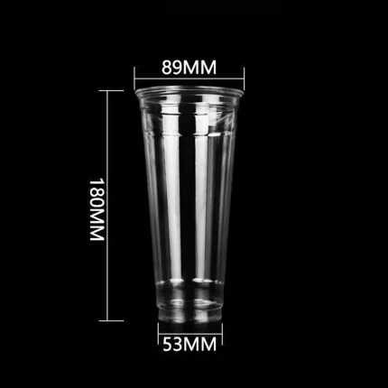 89-650 Gobelet en PET transparent pour boissons froides