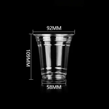 92-420 Gobelet en PET transparent pour boissons froides