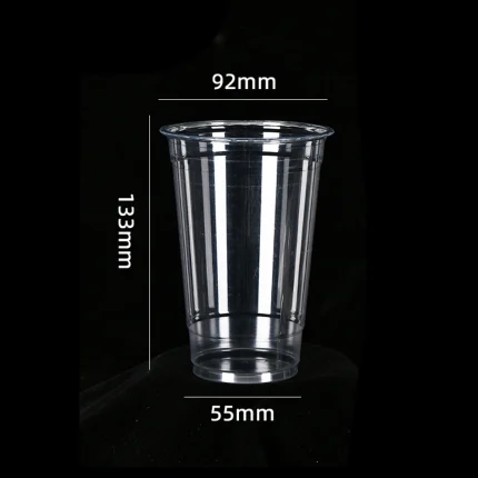92-500 Gobelet en PET transparent pour boissons froides