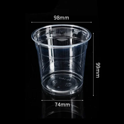 98-530 Gobelet réfrigérant en PET transparent