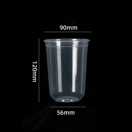 90-470 PP Injection U-Shape Clear Cup