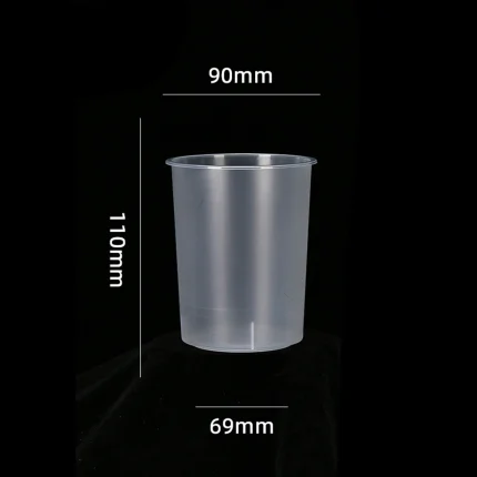 90-500 PP Injection Straight Fine Matte Cup (Straight Man Cup)