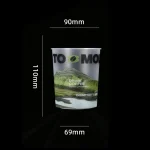 90-500 PP Injection Straight Printed Snow Mountain Cup