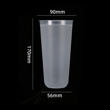 90-650 PP Injection U-Shape Matte Cup