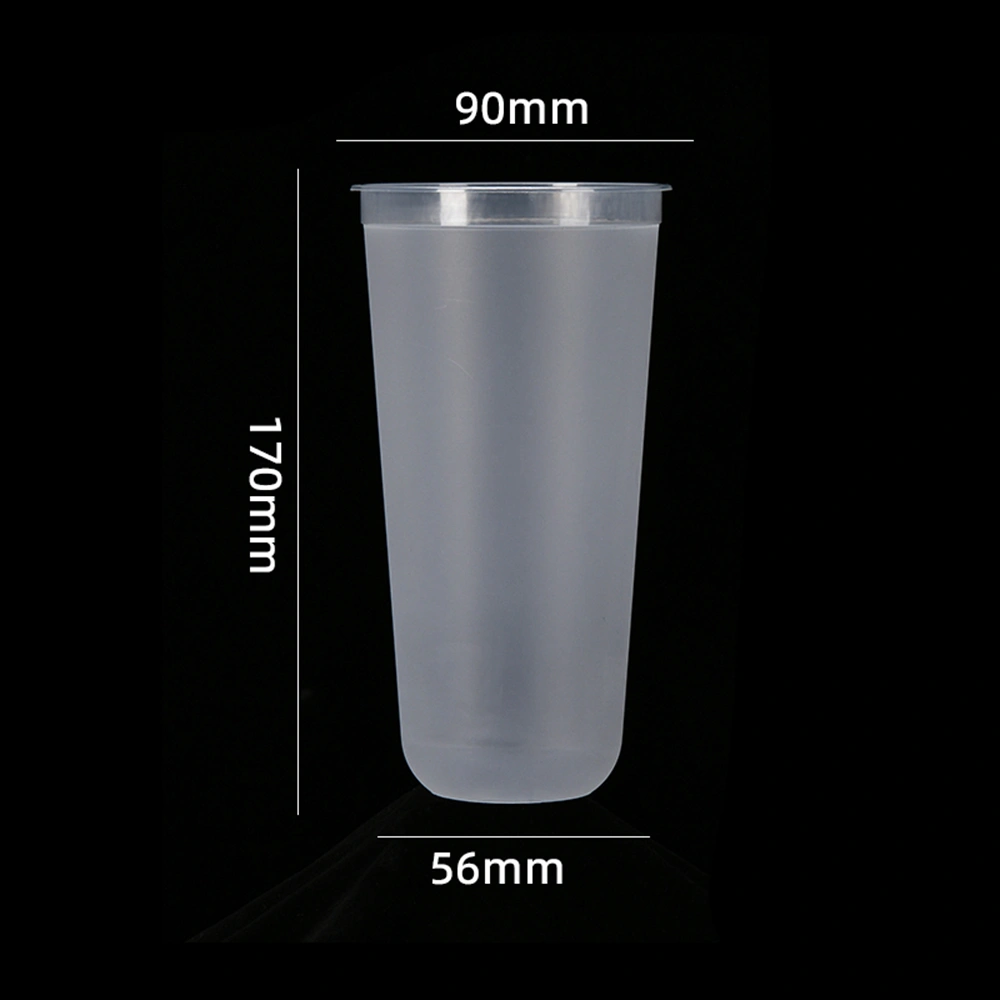 PP9022-U-MT 90-650 PP Injection U-Shape Matte Cup - Gambar 1