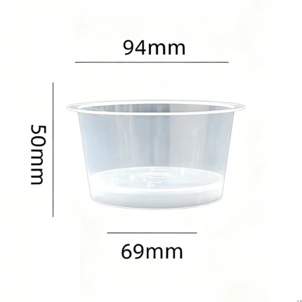94-180 PP Injection Molded Natural Color Cup