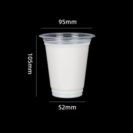 95-360 PP Blister Straight Extra Thick Clear Cup